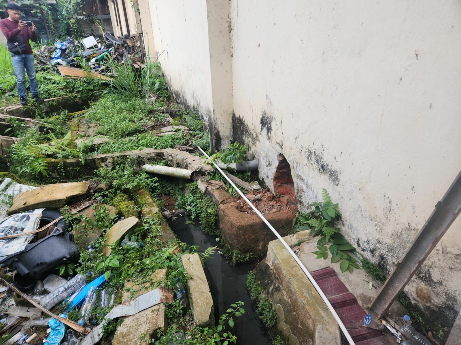 Tempat pelarian pelaku. (Foto: Siko/Kaltimetam.id)