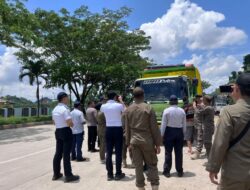 Operasi Gabungan Satpol PP–Dishub Kaltim, 11 Kendaraan Terjaring Parkir Liar
