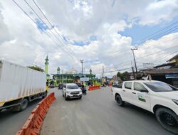 Tiga Tahapan Besar Rekayasa Lalu Lintas di Simpang Lima Gunung Lingai, Dishub Samarinda Siapkan Jalur Alternatif