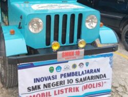 SMKN 10 Samarinda Bangun Mobil Listrik Mandiri, Kolaborasi Tiga Jurusan Jawab Tantangan Teknologi Masa Depan