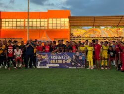 HUT ke-14 NasDem, Turnamen Sepak Bola Galatua U45 Jadi Ajang Silaturahmi dan Kampanye Hidup Sehat di Kaltim