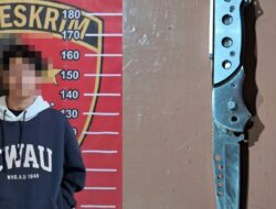 Teguran Soal Rokok Berujung Penusukan, Seorang Debt Collector Ditahan Polsek Sungai Pinang