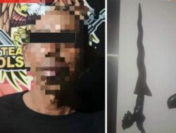 Kondisi Mabuk dan Bersenjata Tajam, Pria 52 Tahun Resahkan Warga Samarinda