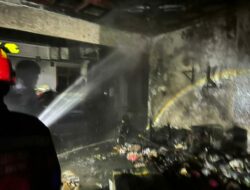 Korsleting Listrik Diduga Penyebab Kebakaran Garasi di Jalan Sungai Kapuas Samarinda