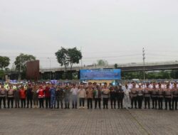 Polresta Samarinda Gelar Apel Operasi Lilin Terpusat 2025, Siagakan 1.277 Personel Amankan Natal dan Tahun Baru