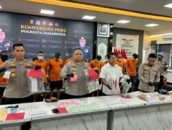 Jelang Nataru, Polresta Samarinda Amankan Hampir 6 Kg Ganja dan 1.800 Pil Ekstasi