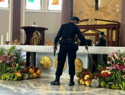 Jelang Misa Natal, Enam Gereja di Samarinda Disterilisasi Aparat Gabungan