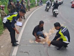 Kecelakaan Maut Terjadi di Poros Samarinda–Bontang, Pengendara Sepeda Motor Tewas di Lokasi