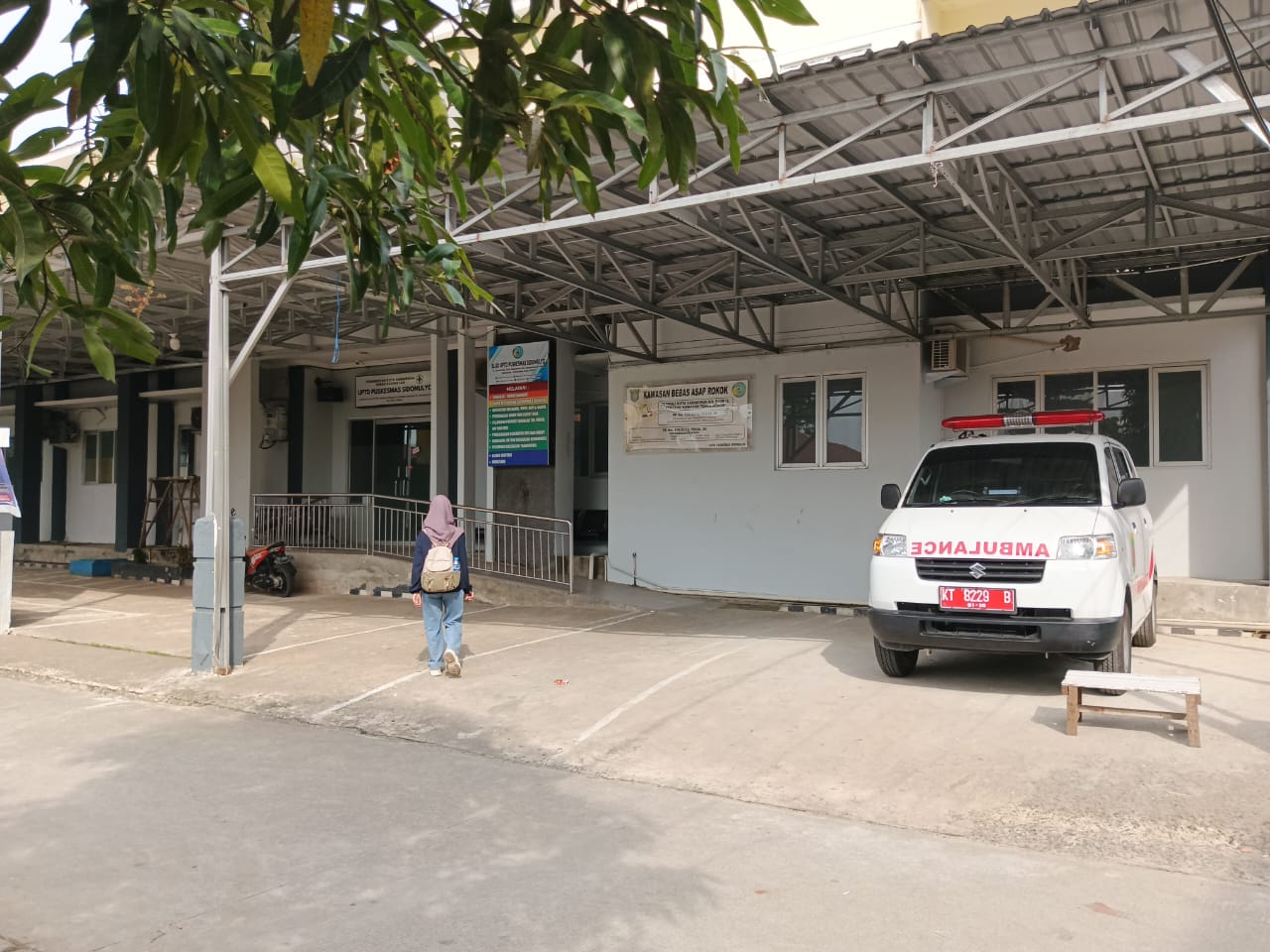 Puskesmas Sidomulyo yang berada di Jalan Jelawat, Gang 6. (Foto: Ree/Kaltimetam.id)