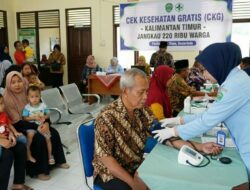 Cek Kesehatan Gratis Jangkau Lebih dari 220 Ribu Warga Kaltim