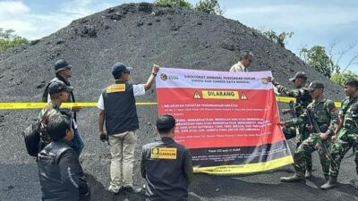 Berawal dari Laporan Warga, ESDM Sita 70 Ribu Ton Batu Bara Ilegal di Kaltim