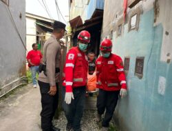 Pria Lanjut Usia Ditemukan Meninggal Dunia di Kontrakan Jalan Kyai H. Usman Ibrahim, Jenazah Dievakuasi ke RSUD AWS