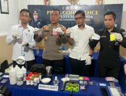 Belajar dari Internet, Residivis Produksi Pil Narkotika di Kamar Kos Samarinda