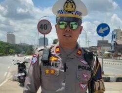 Polresta Samarinda Ingatkan Pengemudi Truk R6 ke Atas Patuhi Rekayasa Lalu Lintas Pasca Penutupan Mahulu