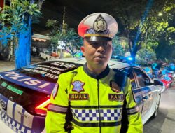 Satlantas Samarinda Terapkan Sistem Buka-Tutup Mahakam IV Dini Hari, Kontainer 40 Feet Alami Kendala Tikungan Sempit