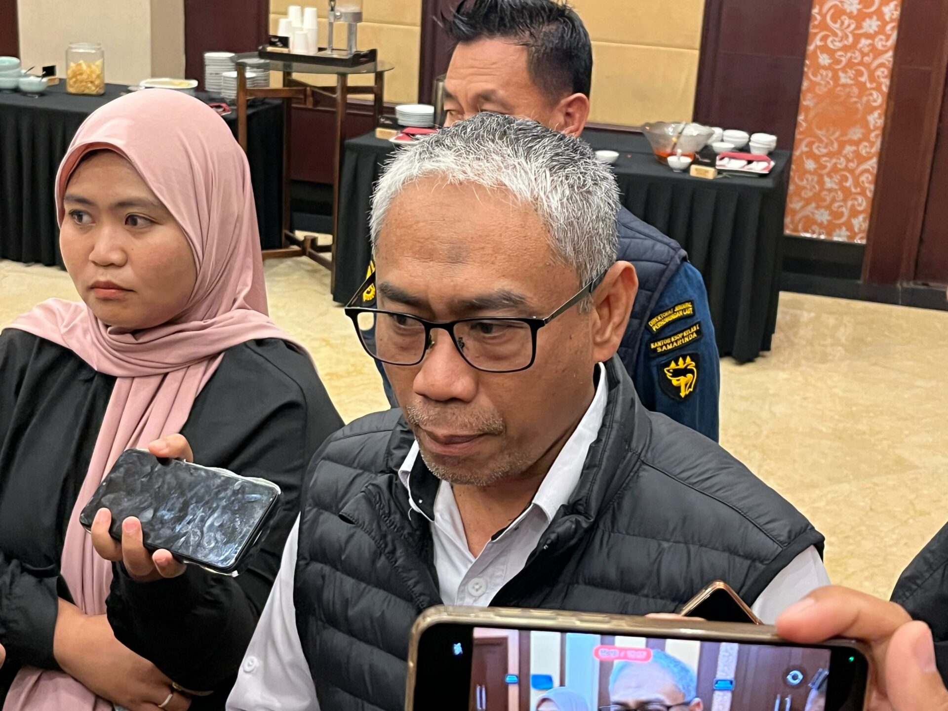 Kepala KSOP Kelas I Samarinda, Mursidi. (Foto: Siko/Kaltimetam.id)