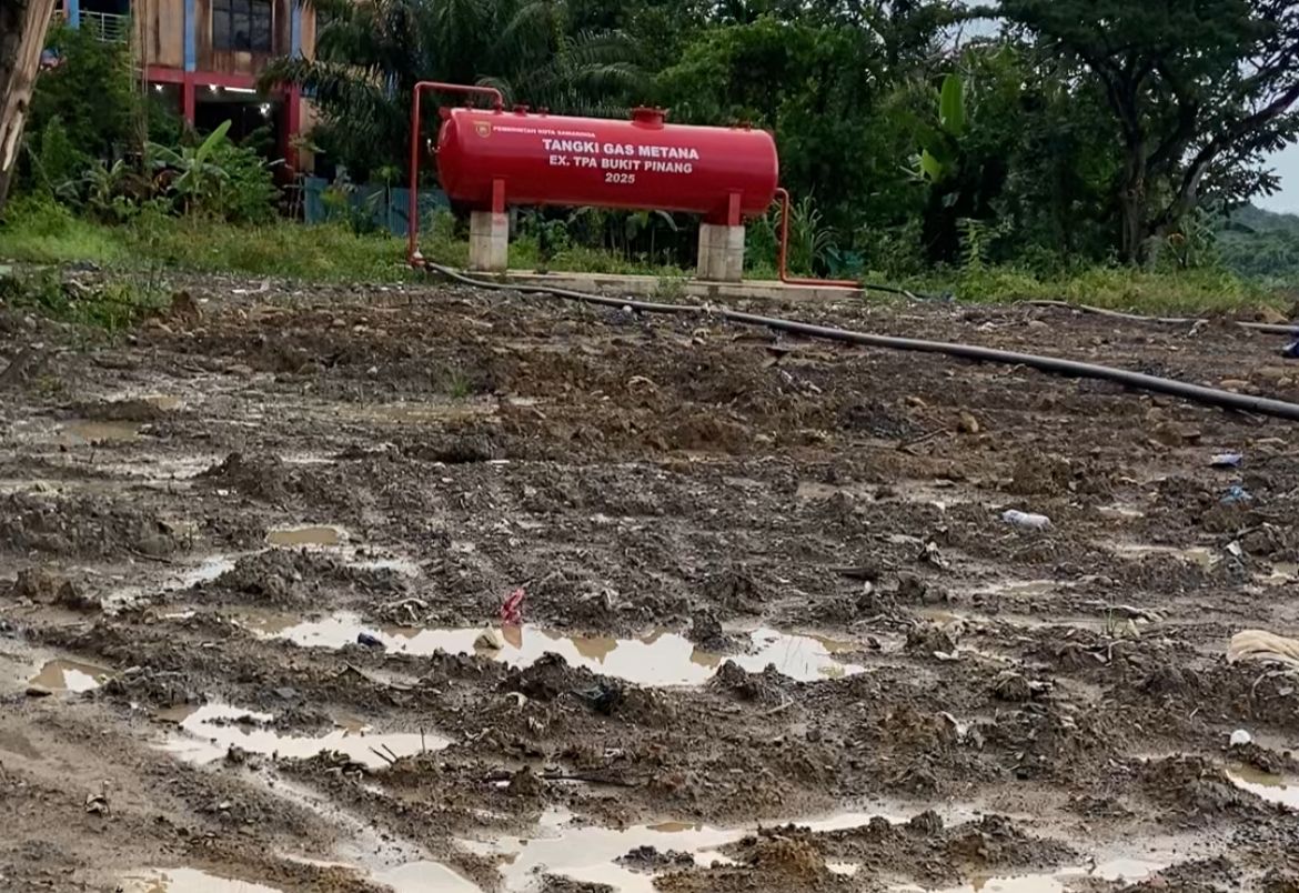 Kawasan eks TPA Bukit Pinang. (Foto: Ree/Kaltimetam.id)