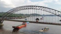 Ilustrasi Jembatan Mahakam Ulu (Mahulu). (Foto: Istimewa)