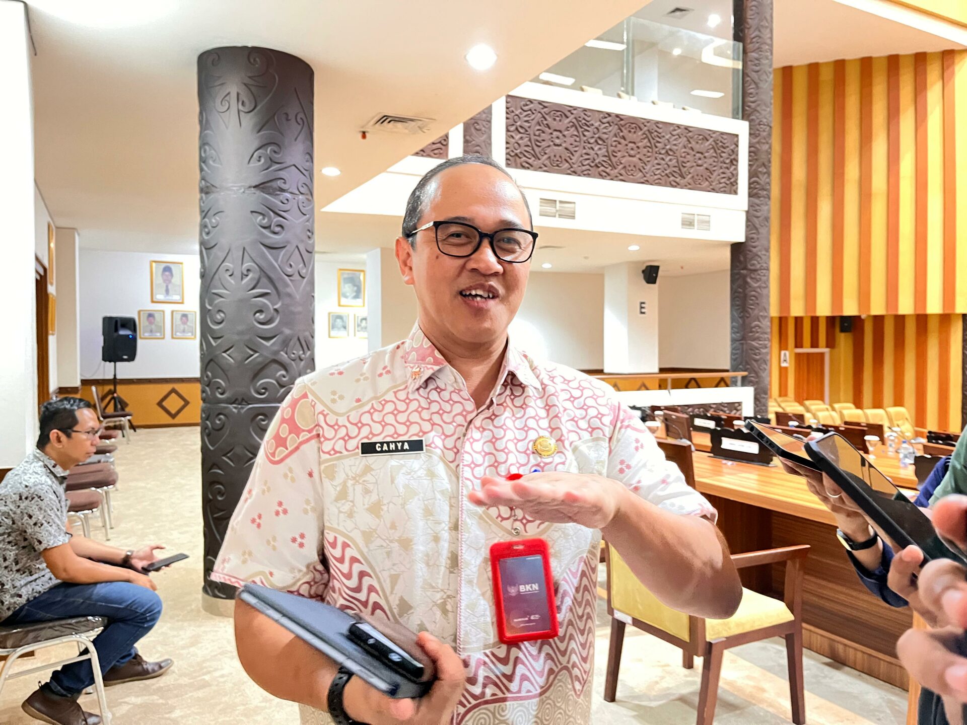 Kepala Bapenda Kota Samarinda, Cahya Ernawan. (Foto: Ree/Kaltimetam.id)