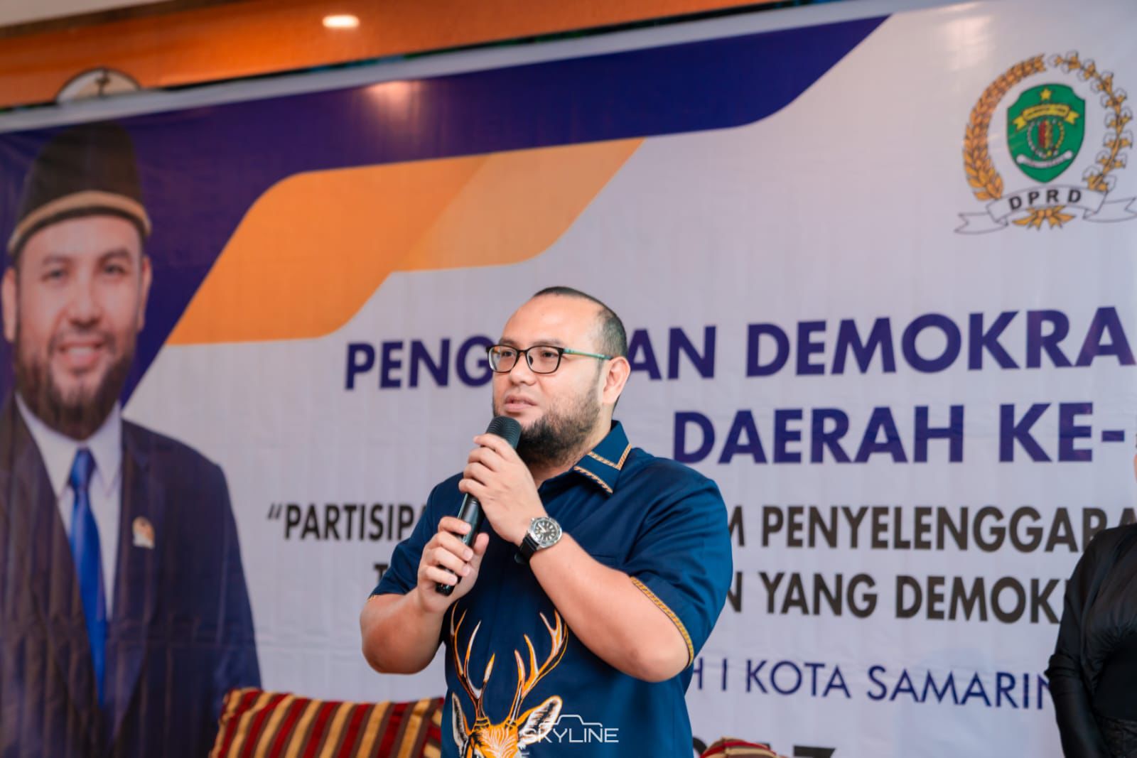 Penguatan Demokrasi Daerah (PDD) Ke-1 Anggota DPRD Kaltim, Abdul Giaz. (Foto: Siko/Kaltimetam.id)
