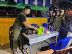 Razia Dini Hari di Palaran, Satpol PP Temukan Miras Oplosan dengan Modus “Beli di Luar, Racik di Dalam”