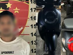 Berupaya Kelabui Polisi dengan Ganti Plat Nomor, Pencuri Motor di Samarinda Seberang Akhirnya Terciduk