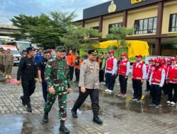 652 Personel Gabungan Disiagakan, Polresta Samarinda Gelar Apel Pengamanan Malam Takbir dan Idul Fitri 1447 H