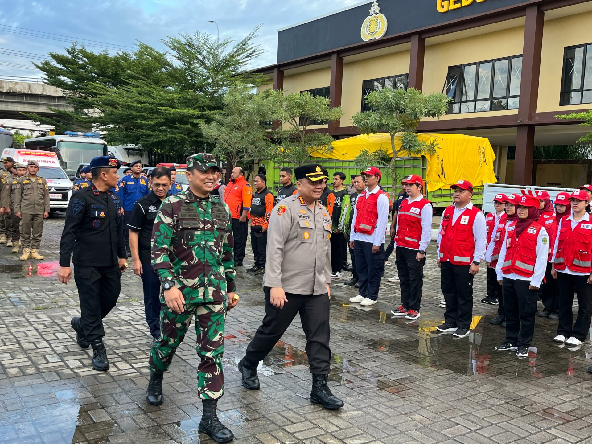 Apel Kesiapan Pengamanan dalam rangka menyambut malam takbir dan pelaksanaan Salat Idul Fitri 1447 Hijriah di Polresta Samarinda. (Foto: Siko/Kaltimetam.id)