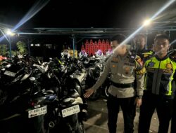 Sanksi Tilang dan Wajib Kembalikan ke Standar, 20 Motor Terjaring Patroli Antibalap Liar