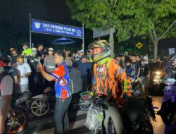 Selama Night Race Drag Bike Kapolresta Samarinda Cup 2026, Arus Kendaraan di Jalan Kusuma Bangsa Dialihkan