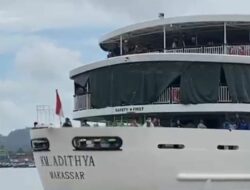 Pengamanan Mudik Lebaran di Pelabuhan Samarinda Diperketat, KM Aditya Berangkat Hampir Penuh
