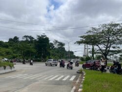 Jembatan Achmad Amins Jadi Nadi Mudik, Arus Kendaraan Mulai Meningkat Menuju Balikpapan