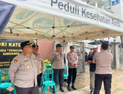 Pastikan Ibadah Berjalan Lancar, Polisi Lakukan Sterilisasi dan Pengamanan Ketat di Gereja-Gereja Samarinda
