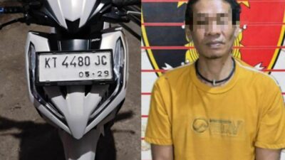Curanmor di Samarinda Ulu Terungkap Cepat, Pelaku Ditangkap Kurang dari 24 Jam Berkat Rekaman CCTV
