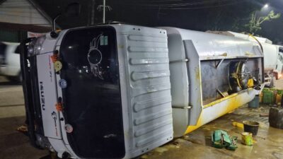 Tumpahan CPO dari Truk Tangki Cemari Drainase hingga Sungai Karang Mumus, DPRD Samarinda Minta Penindakan Tegas
