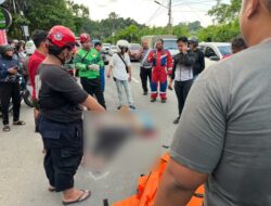 Pengendara Motor Tewas Terlindas Mobil di Jalan Meranti Samarinda, Korban Sempat Kejang di Lokasi Kejadian