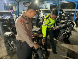 Polresta Samarinda Sikat Knalpot Brong yang Resahkan Warga, Belasan Motor Langsung Ditilang dan Disita