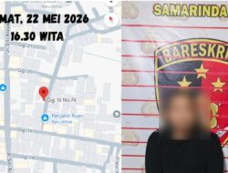 Pengembangan Kasus Penggelapan di Samarinda Berujung Temuan Sabu 10 Gram, Pria 35 Tahun Diamankan Polisi