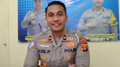 Tak Hanya Edukasi, Satlantas Samarinda Siap Tindak Truk yang Parkir Sembarangan dan Ganggu Keselamatan Pengguna Jalan
