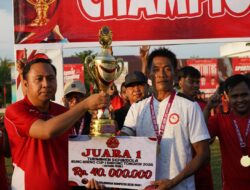 Rarakuta FC Juara Bung Karno Cup I, Pemkab Kubar Siapkan Turnamen Berkelanjutan