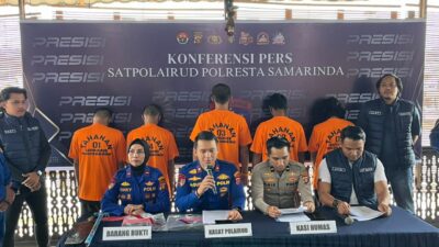 Berawal dari Permintaan Solar, Empat Pelaku Aniaya ABK Tug Boat di Sungai Mahakam Berakhir di Tangan Polisi
