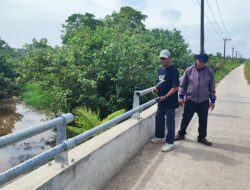 Pagar Jembatan Sungai Lais Diduga Dicuri, Kawasan Gelap Dinilai Rawan dan Berpotensi Sebabkan Kecelakaan