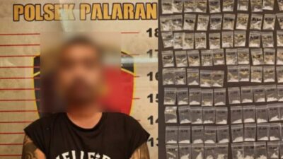 Polisi Ungkap Dugaan Peredaran Sabu di Palaran, Barang Bukti 90 Paket dengan Berat Bruto 25,48 Gram Berhasil Diamankan