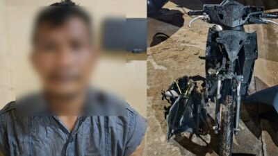 Dititipi Kerabat, Pria di Samarinda Malah Gasak Motor Tuan Rumah, Ditangkap Polisi saat Hendak Jual Hasil Curian
