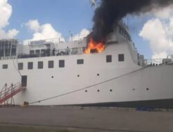 Polisi Periksa Dua Pekerja Kapal, Penyebab Kebakaran KM Prince Soya di Pelabuhan Samarinda Masih Misterius